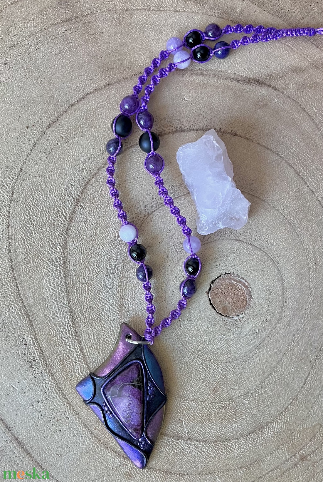 Stichtit nyaklánc - ékszer - nyaklánc - medálos nyaklánc - Meska.hu