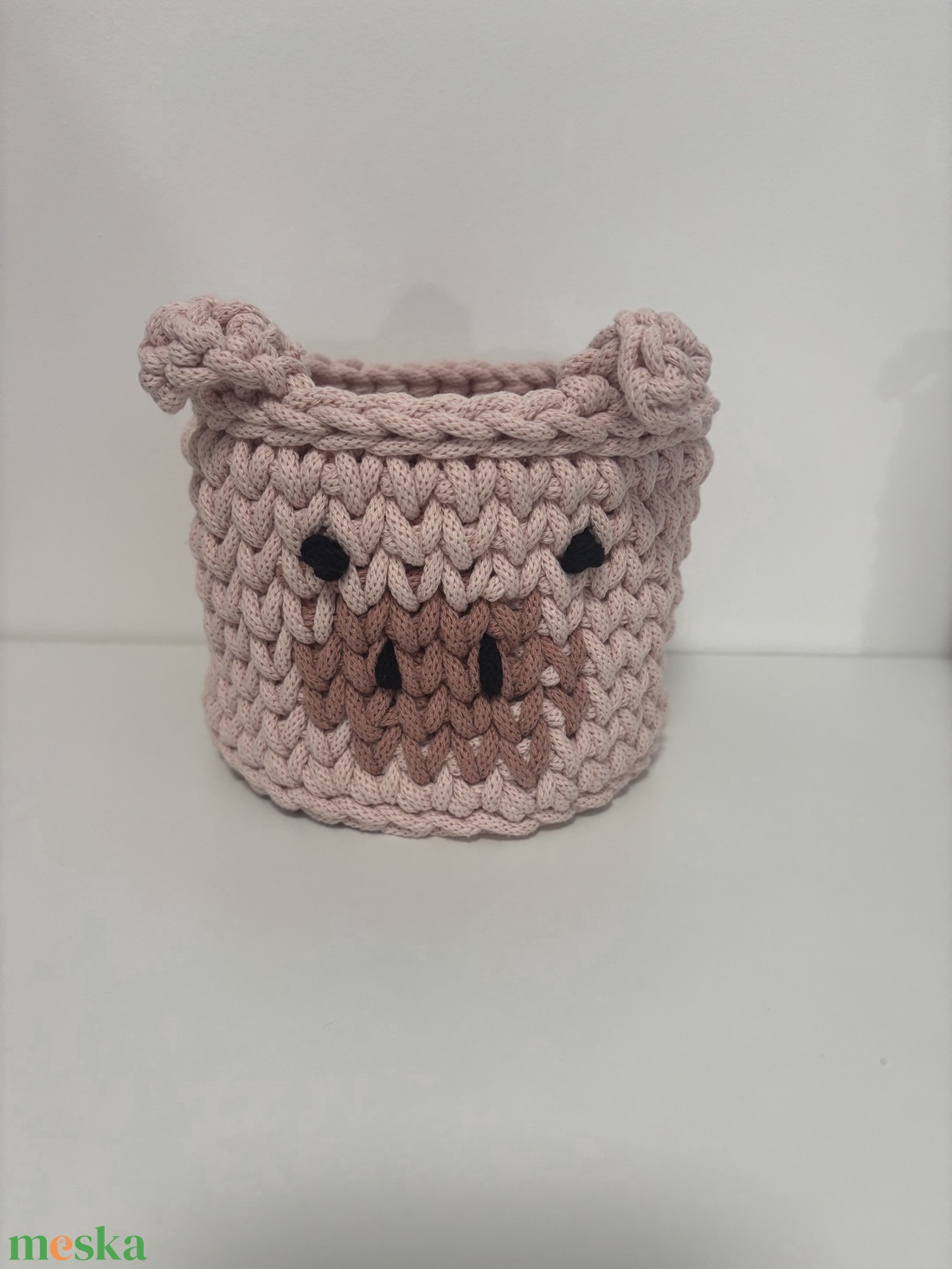 Horgolt malacka  - diy (csináld magad) - szabásminta, útmutató - horgolási minta - Meska.hu