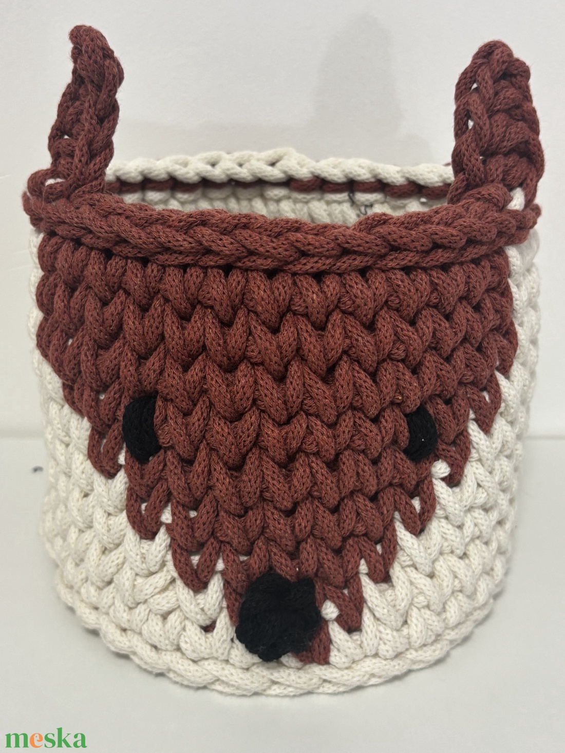 Horgolt róka - diy (csináld magad) - szabásminta, útmutató - horgolási minta - Meska.hu