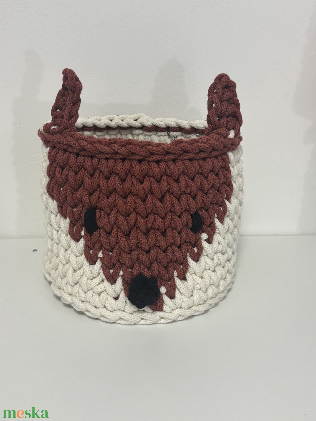 Horgolt róka - diy (csináld magad) - szabásminta, útmutató - horgolási minta - Meska.hu