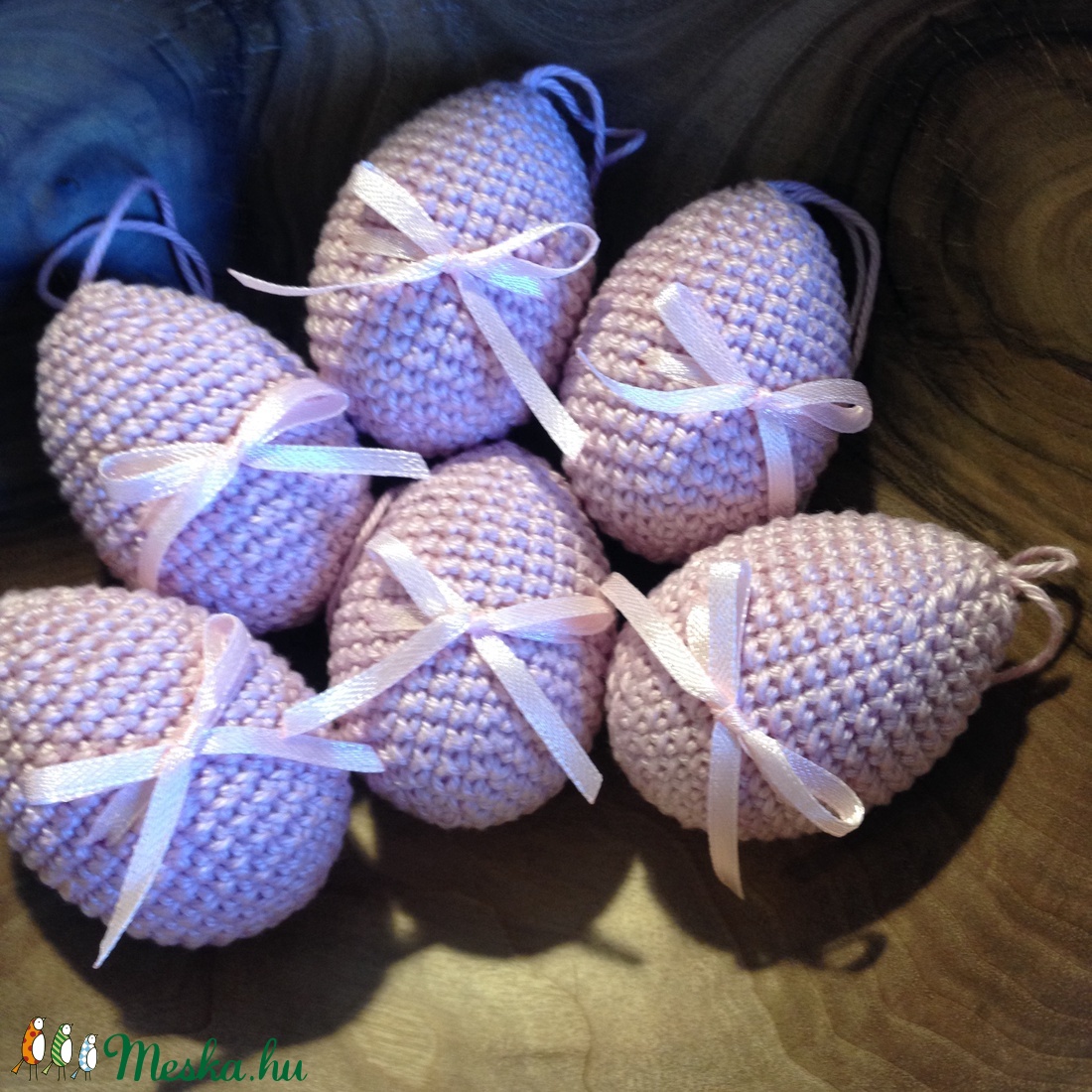 Horgolt húsvéti tojáskészlet -  - Meska.hu