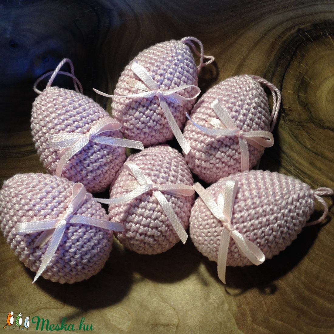 Horgolt húsvéti tojáskészlet -  - Meska.hu