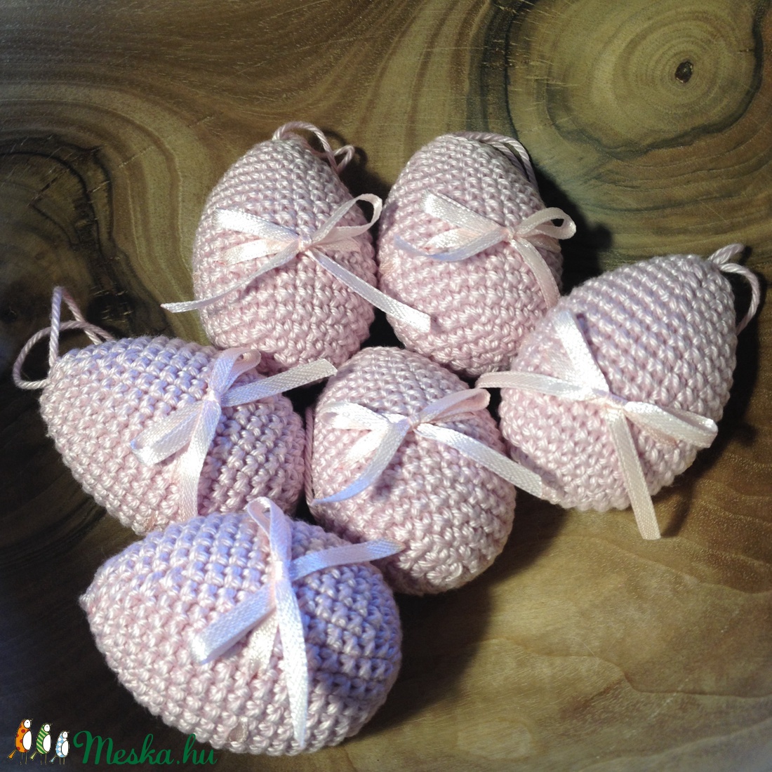 Horgolt húsvéti tojáskészlet -  - Meska.hu