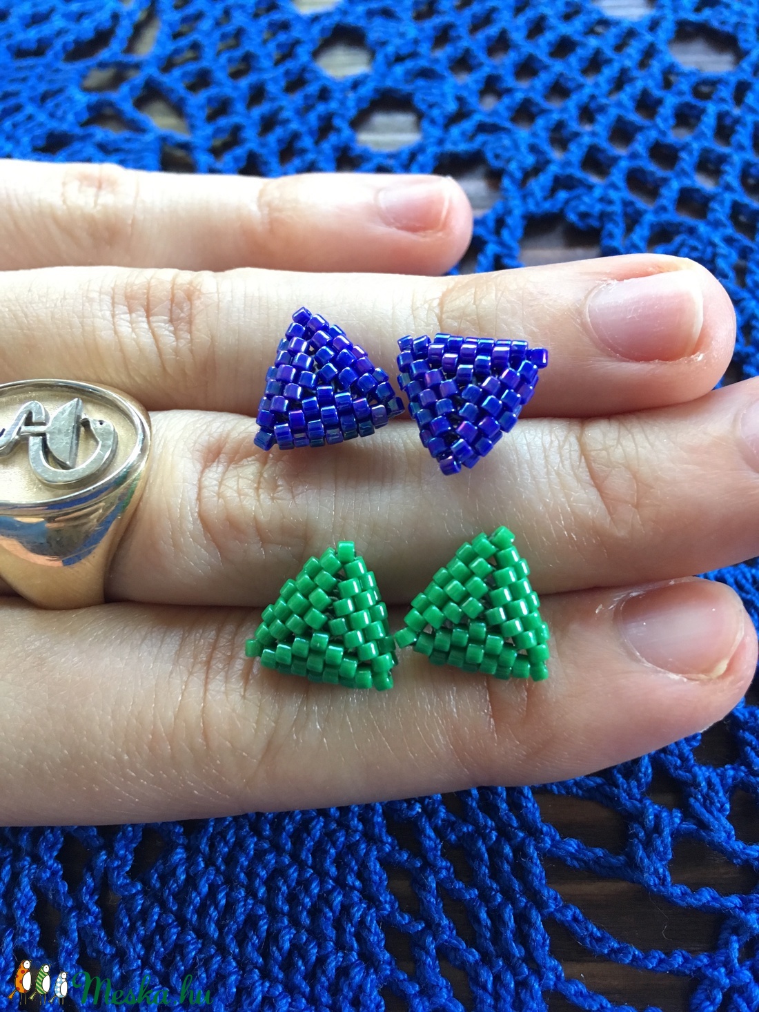 Peyote fülbevaló -  - Meska.hu