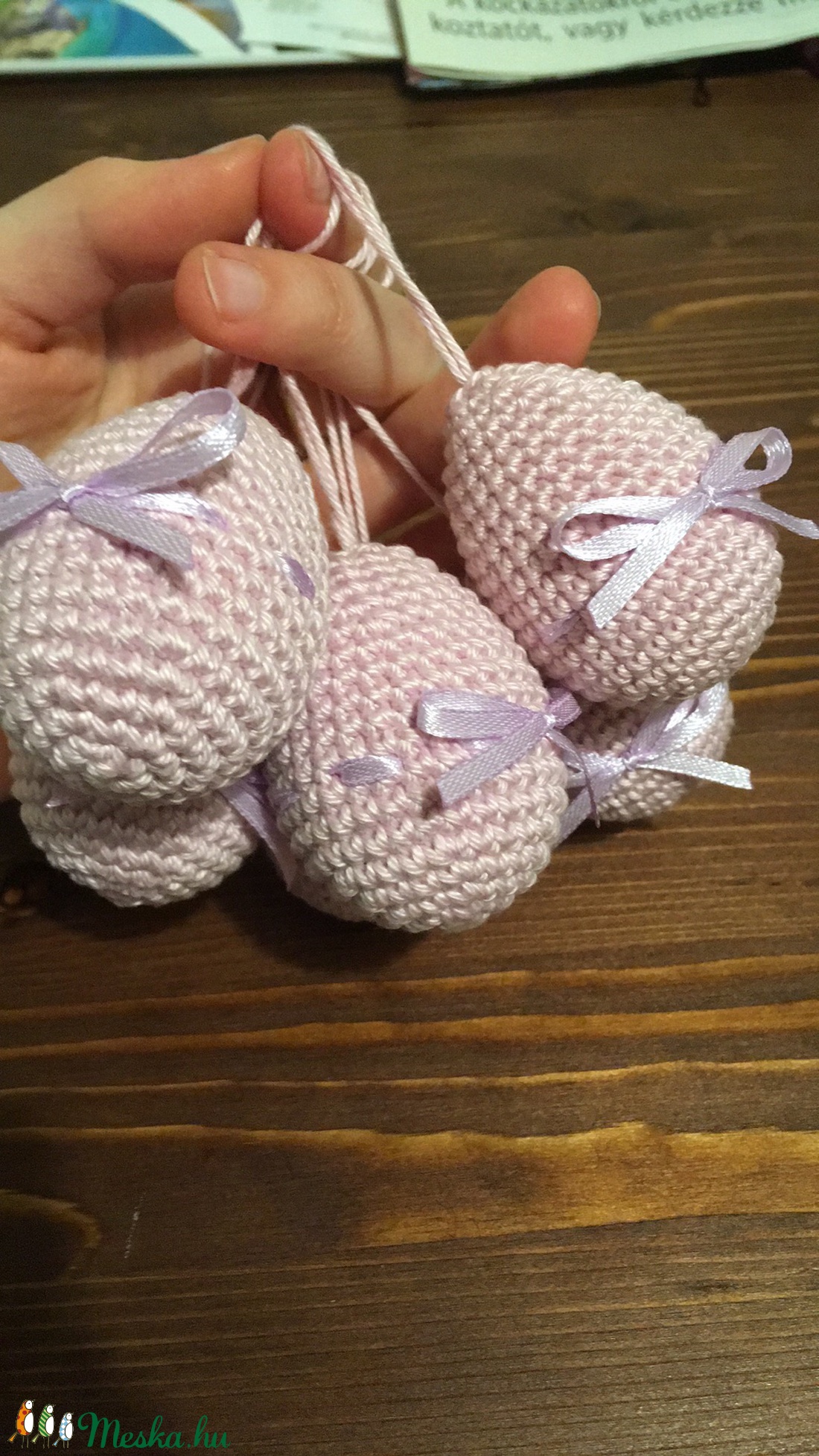 Horgolt húsvéti tojások -  - Meska.hu