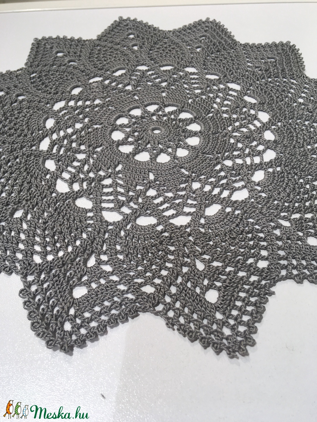 Horgolt ezüst terítő -  - Meska.hu