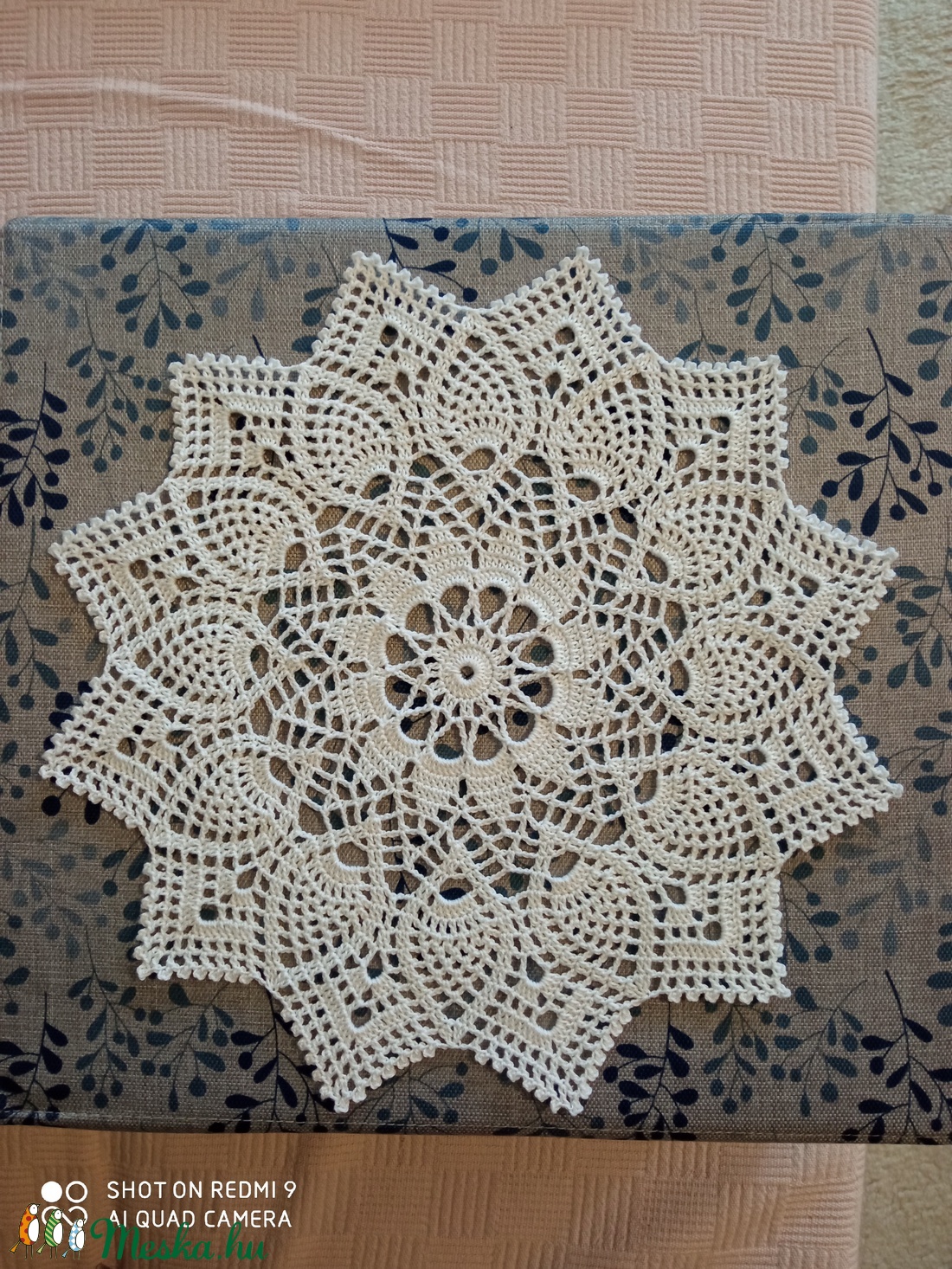 Horgolt fehér terítő -  - Meska.hu