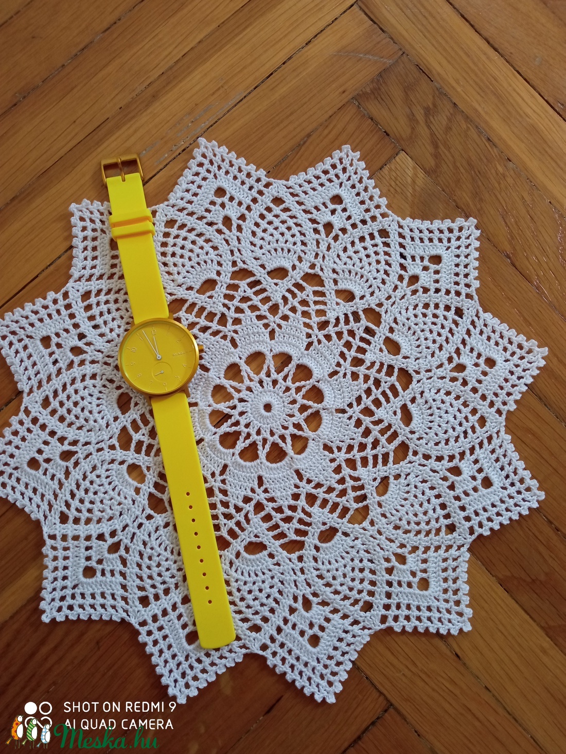 Horgolt fehér terítő -  - Meska.hu