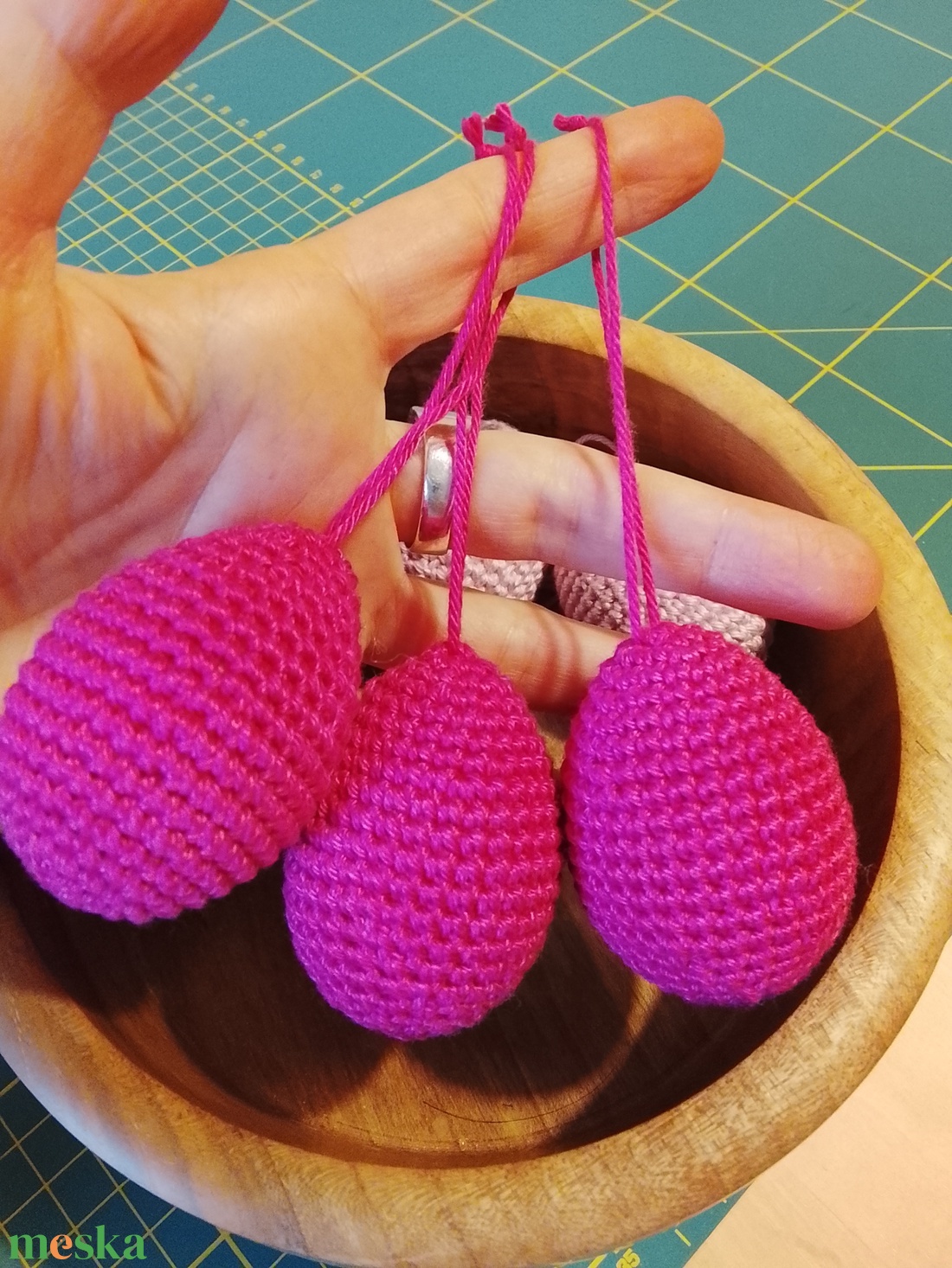 Húsvéti toj�skészlet - ünnepi díszek, dekorációk - húsvéti díszek és dekorációk - húsvéti tojás, hímestojás - Meska.hu