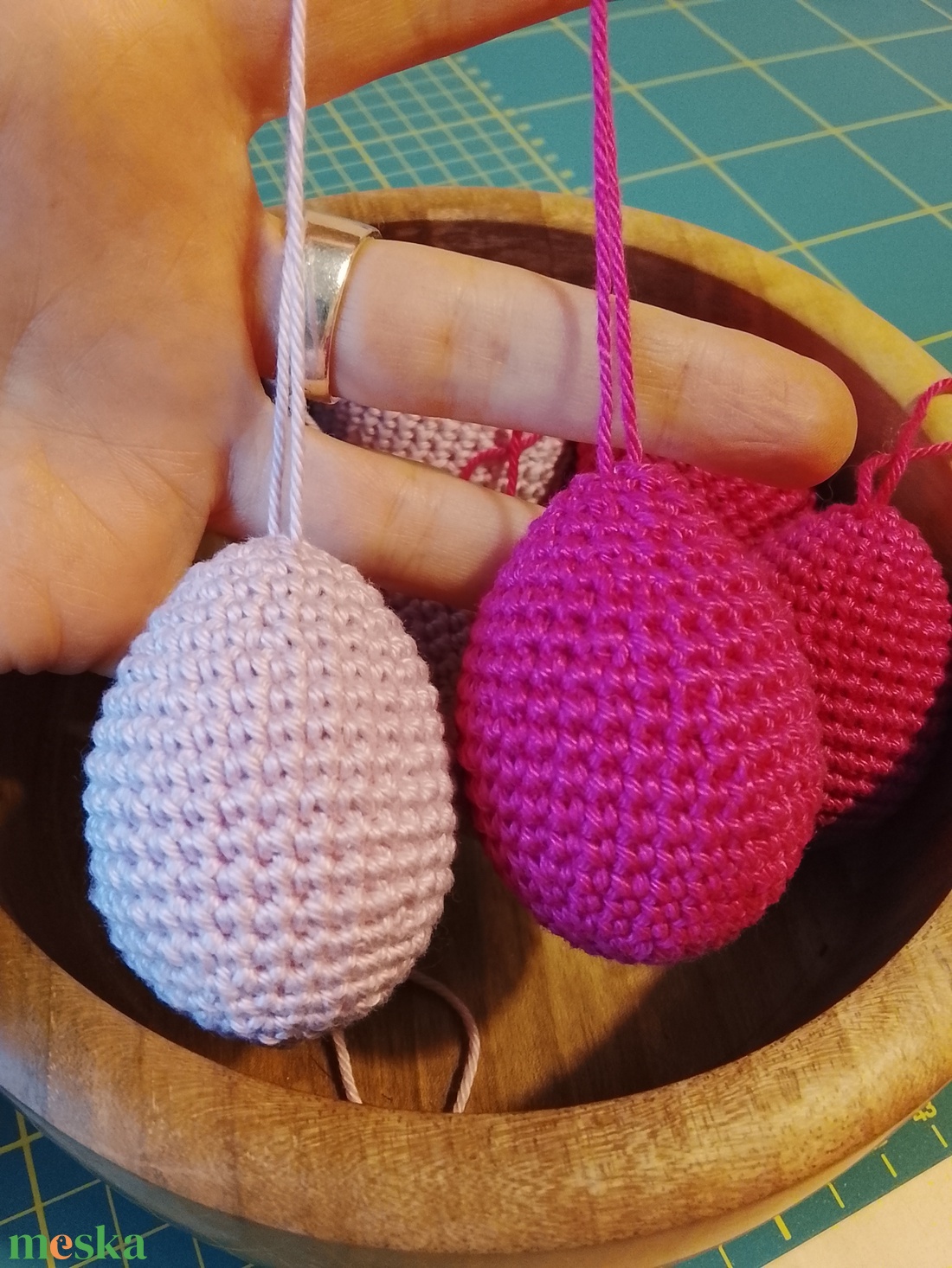 Húsvéti toj�skészlet - ünnepi díszek, dekorációk - húsvéti díszek és dekorációk - húsvéti tojás, hímestojás - Meska.hu