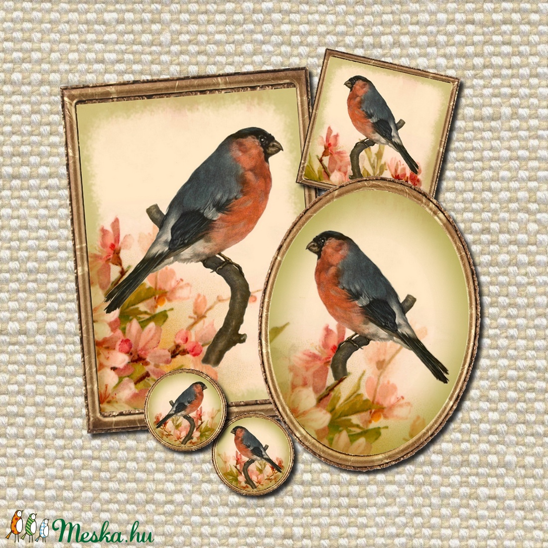 Süvöltő - nyomtatható decoupage papír  - kellékek & szerszámok - papír - Meska.hu