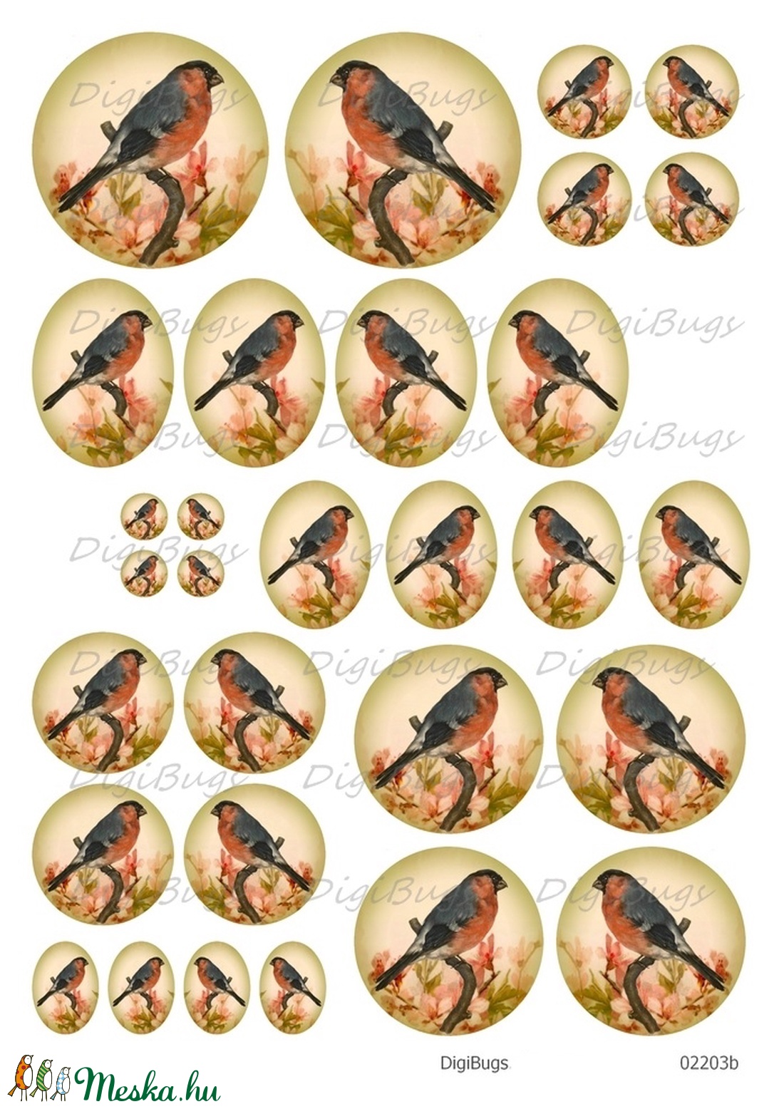 Süvöltő - nyomtatható decoupage papír  - kellékek & szerszámok - papír - Meska.hu