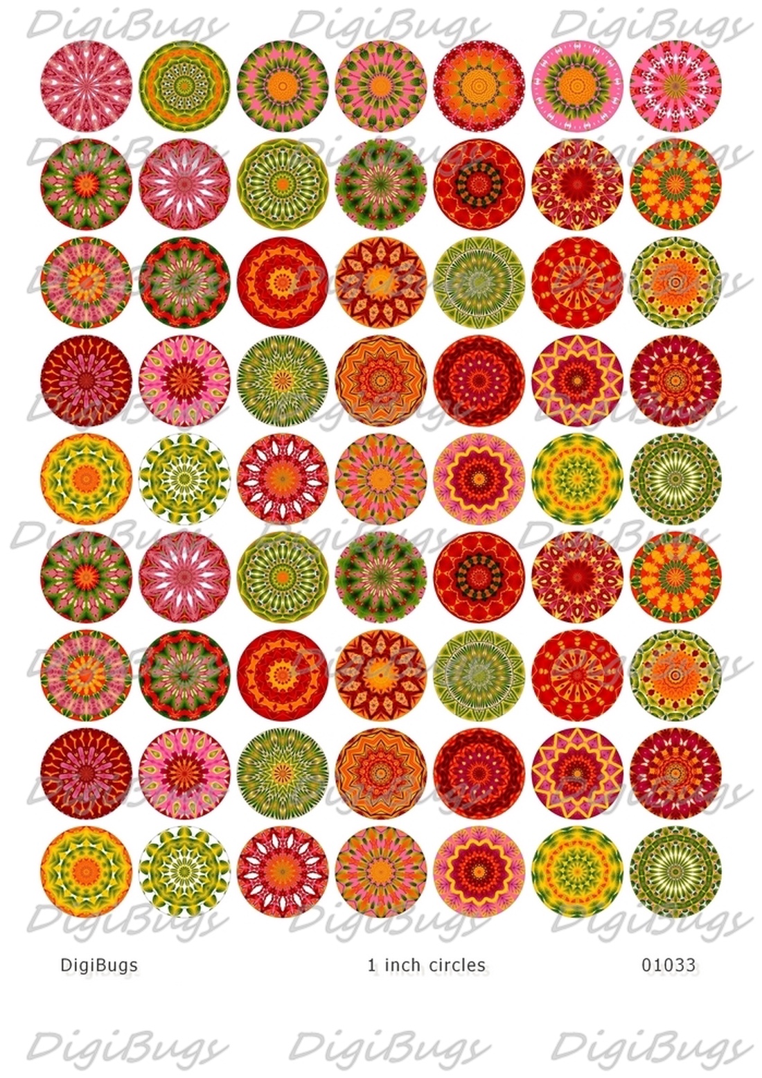 Mandala-mánia - digitális képek ékszerkészítéshez  - kellékek & szerszámok - gyöngyfűzés kellékek - Meska.hu