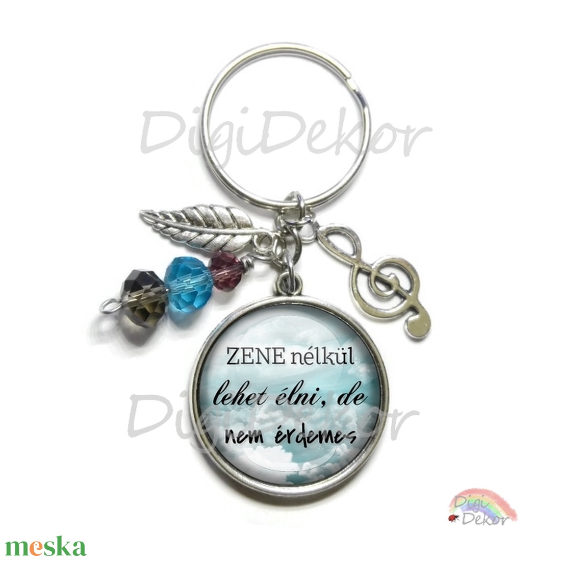 Feliratos kulcstartó zenészeknek, ezüst színű üveglencsés kulcstartó, violinkulcs, üveggyöngyökkel és fityegőkkel - táska & tok - kulcstartó & táskadísz - kulcstartó - Meska.hu Feliratos kulcstartó zenészeknek, ezüst színű üveglencsés kulcstartó, violinkulcs, üveggyöngyökkel és fityegőkkel - táska & tok - kulcstartó & táskadísz - kulcstartó - Meska.hu