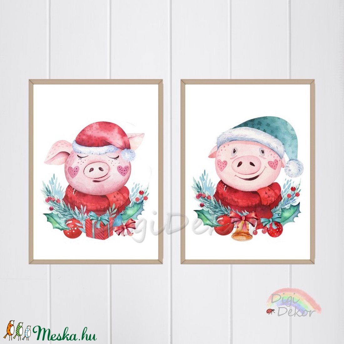 Vicces, malacos faliképek gyerekszobába, karácsonyi dekoráció, babaszoba képek, tél, karácsony, kismalac, A4-es print - - Meska.hu Vicces, malacos faliképek gyerekszobába, karácsonyi dekoráció, babaszoba képek, tél, karácsony, kismalac, A4-es print - - Meska.hu