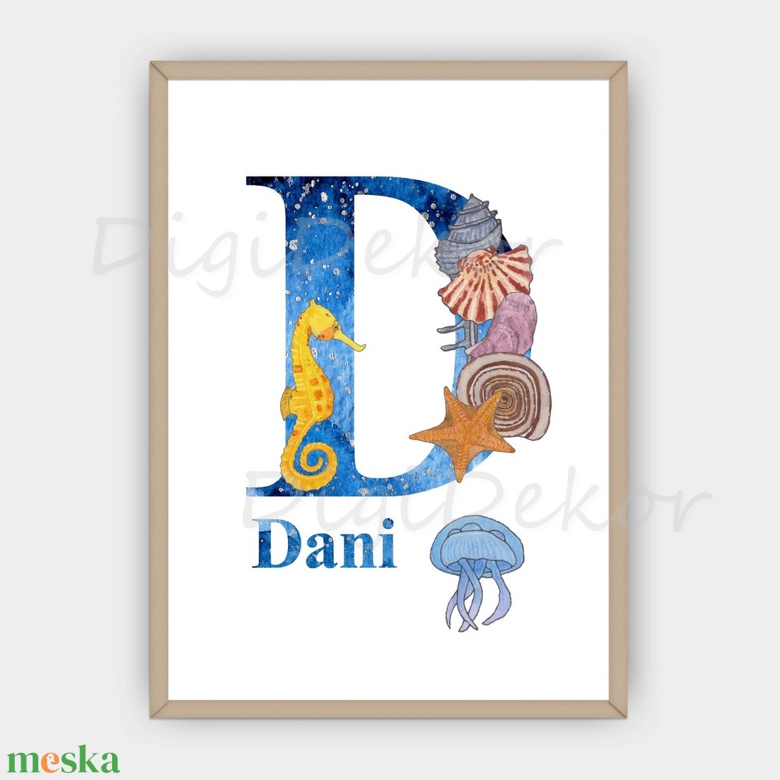 Tengeri állatos monogram gyerekeknek. Névre szóló ajándék, betűs-neves táblakép. Csikóhalas fali dekoráció fiúknak. - otthon & életmód - dekoráció - fali és függő dekoráció - falra akasztható dekor - Meska.hu Tengeri állatos monogram gyerekeknek. Névre szóló ajándék, betűs-neves táblakép. Csikóhalas fali dekoráció fiúknak. - otthon & életmód - dekoráció - fali és függő dekoráció - falra akasztható dekor - Meska.hu