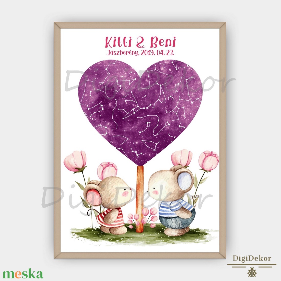 Tulipános-egérkés csillagtérkép, szív alakú csillagos égbolt, neves dátumos nászajándék. Évfordulóra, Valentin-napra. - művészet - grafika & illusztráció - művészi nyomat - Meska.hu Tulipános-egérkés csillagtérkép, szív alakú csillagos égbolt, neves dátumos nászajándék. Évfordulóra, Valentin-napra. - művészet - grafika & illusztráció - művészi nyomat - Meska.hu