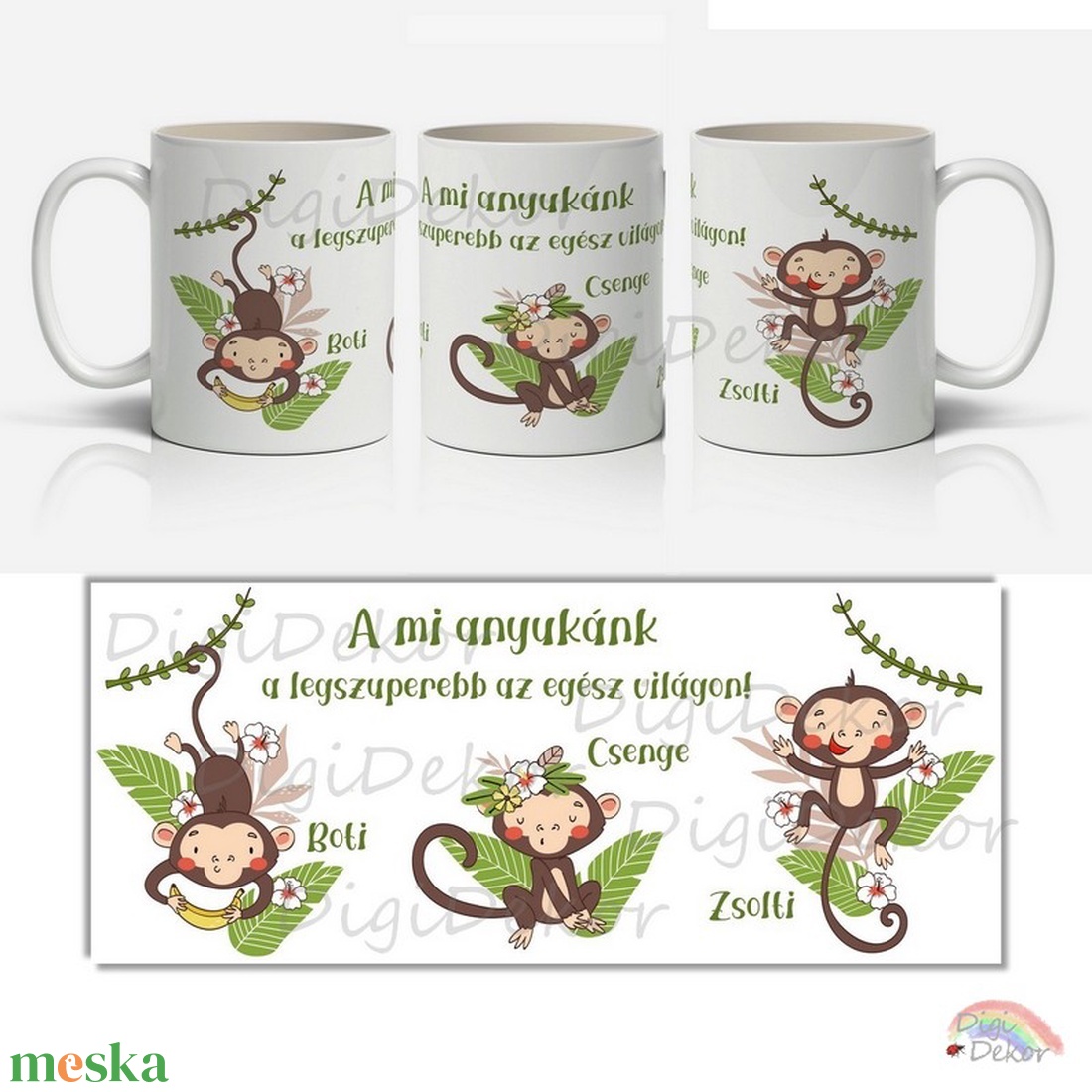 Névre szóló, kismajmos bögre anyukáknak. Vidám ajándék anyák napjára, szülinapra, karácsonyra. Egyedi szerkesztésű bögre - otthon & életmód - konyhafelszerelés, tálalás - tálalás - bögre & csésze - Meska.hu Névre szóló, kismajmos bögre anyukáknak. Vidám ajándék anyák napjára, szülinapra, karácsonyra. Egyedi szerkesztésű bögre - otthon & életmód - konyhafelszerelés, tálalás - tálalás - bögre & csésze - Meska.hu