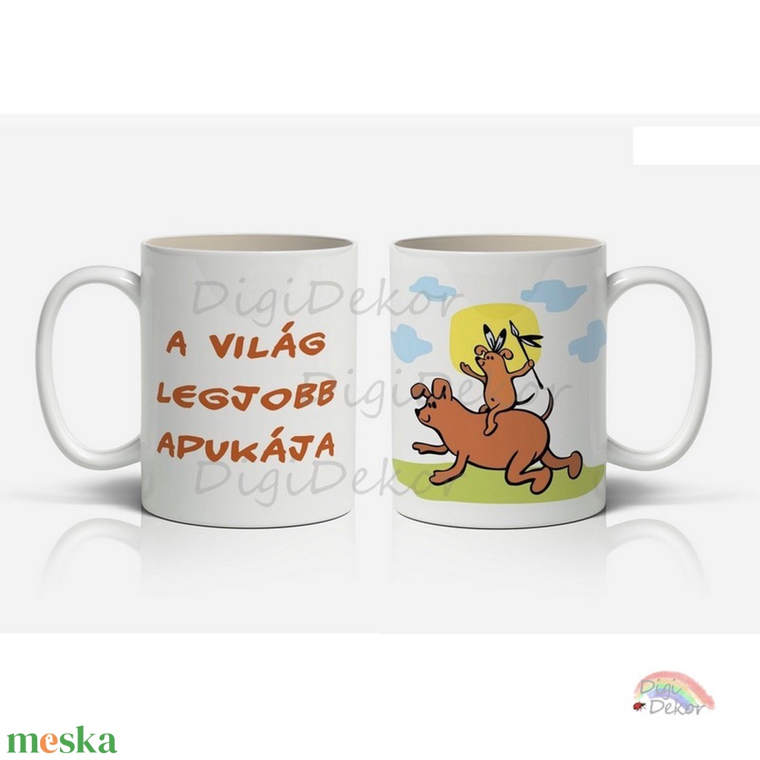 A világ legjobb apukája. Feliratos bögre vidám, indiános rajzzal. Apák napi ajándék Papának, Apának. - otthon & életmód - konyhafelszerelés, tálalás - tálalás - bögre & csésze - Meska.hu A világ legjobb apukája. Feliratos bögre vidám, indiános rajzzal. Apák napi ajándék Papának, Apának. - otthon & életmód - konyhafelszerelés, tálalás - tálalás - bögre & csésze - Meska.hu
