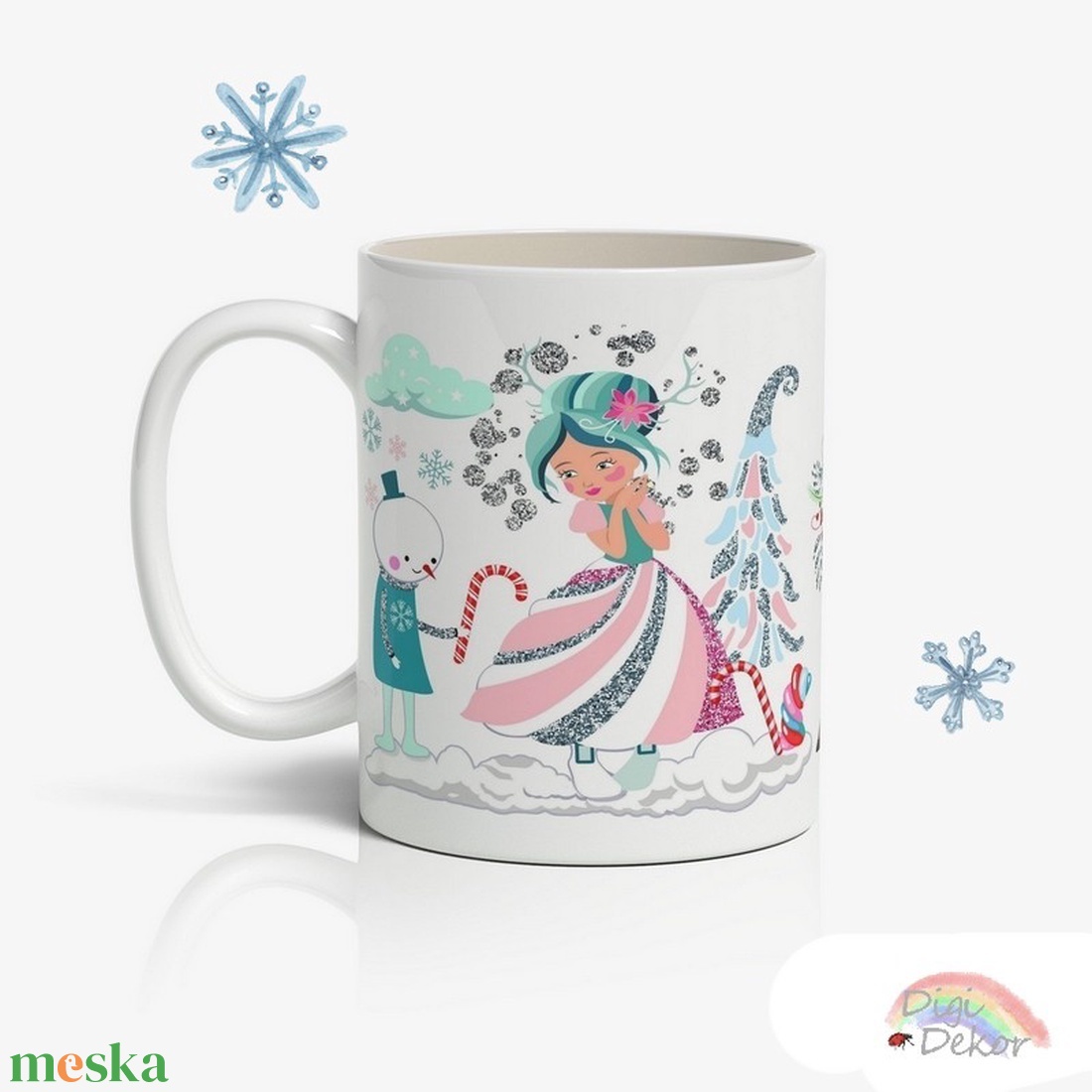 A Téltündér szánja. Csodaszép karácsonyi bögre kislányoknak. Téli bögre rénszarvassal, szánkóval, hótündérrel. - otthon & életmód - konyhafelszerelés, tálalás - tálalás - bögre & csésze - Meska.hu A Téltündér szánja. Csodaszép karácsonyi bögre kislányoknak. Téli bögre rénszarvassal, szánkóval, hótündérrel. - otthon & életmód - konyhafelszerelés, tálalás - tálalás - bögre & csésze - Meska.hu