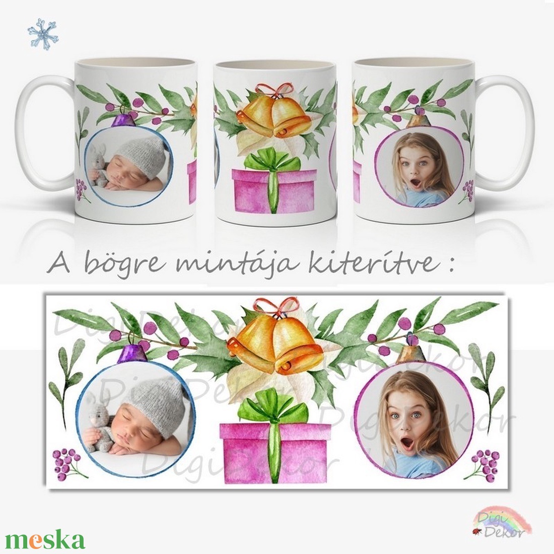 Fényképes karácsonyi bögre hangulatos, ünnepi grafikákkal, két fotóval. Csodaszép, egyedi karácsonyi ajándék bögre. - karácsony - karácsonyi lakásdekoráció - karácsonyi lakásdíszek - Meska.hu Fényképes karácsonyi bögre hangulatos, ünnepi grafikákkal, két fotóval. Csodaszép, egyedi karácsonyi ajándék bögre. - karácsony - karácsonyi lakásdekoráció - karácsonyi lakásdíszek - Meska.hu