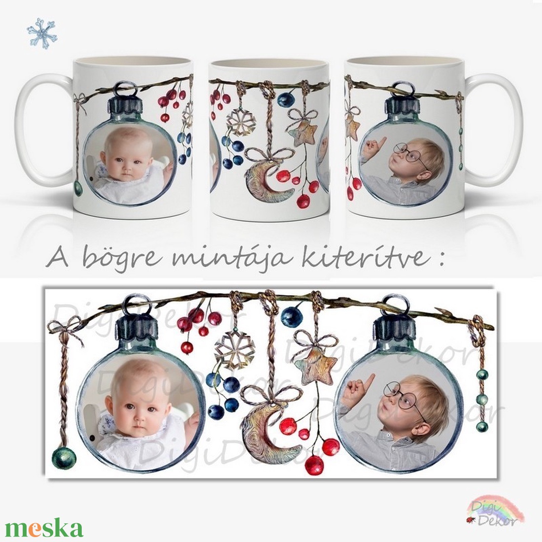 Fényképes-aranyalmás karácsonyi bögre rusztikus díszítéssel, két fotóval. Egyedi ajándék bögre karácsonyra. - otthon & életmód - konyhafelszerelés, tálalás - tálalás - bögre & csésze - Meska.hu Fényképes-aranyalmás karácsonyi bögre rusztikus díszítéssel, két fotóval. Egyedi ajándék bögre karácsonyra. - otthon & életmód - konyhafelszerelés, tálalás - tálalás - bögre & csésze - Meska.hu