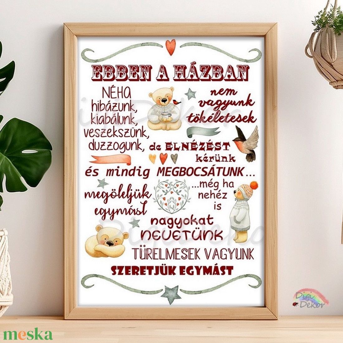 Macis Ebben a házban... táblakép. Családi ajándék, őszi fali dekoráció konyhába, étkezőbe, nappaliba. Nagymamának. - otthon & életmód - dekoráció - fali és függő dekoráció - falra akasztható dekor - Meska.hu Macis Ebben a házban... táblakép. Családi ajándék, őszi fali dekoráció konyhába, étkezőbe, nappaliba. Nagymamának. - otthon & életmód - dekoráció - fali és függő dekoráció - falra akasztható dekor - Meska.hu