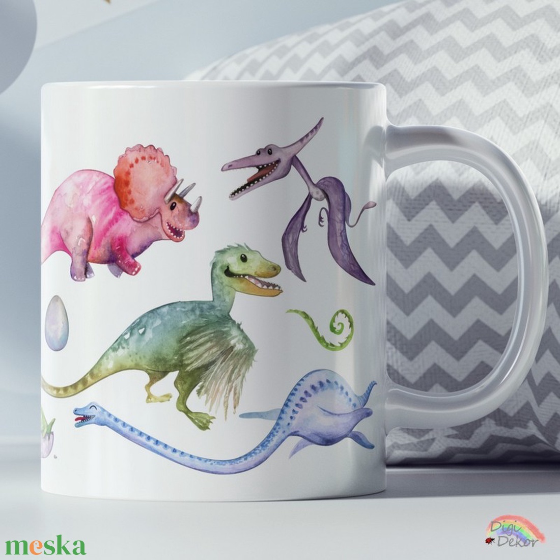 Aranyos dinoszauruszos bögre akvarell hatású rajzokkal. Dínós ajándék gyerekeknek. - otthon & életmód - konyhafelszerelés, tálalás - tálalás - bögre & csésze - Meska.hu Aranyos dinoszauruszos bögre akvarell hatású rajzokkal. Dínós ajándék gyerekeknek. - otthon & életmód - konyhafelszerelés, tálalás - tálalás - bögre & csésze - Meska.hu