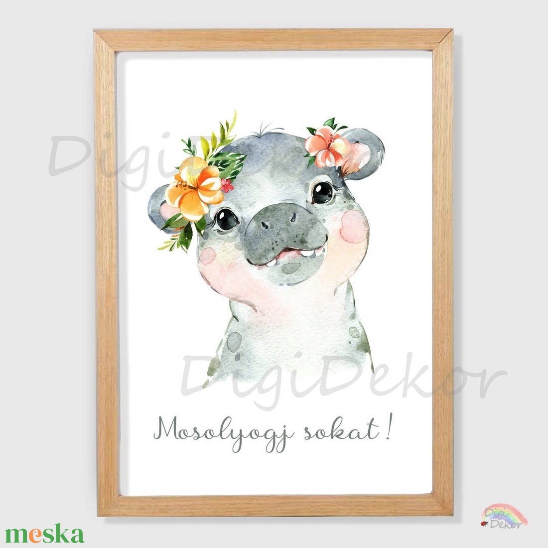 Mosolyogj sokat! Vízilovas falikép gyerekeknek. Szavannai állatok. Gyerekszoba kép kerettel. Táblakép. A4, A3. - otthon & életmód - babaszoba, gyerekszoba - babaszoba kép - Meska.hu Mosolyogj sokat! Vízilovas falikép gyerekeknek. Szavannai állatok. Gyerekszoba kép kerettel. Táblakép. A4, A3. - otthon & életmód - babaszoba, gyerekszoba - babaszoba kép - Meska.hu
