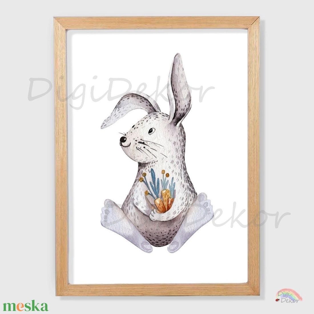 Nyuszi répával. Boho falikép gyerekszobába. Keretes kép, táblakép gyerekeknek. A4-es, A3-as print. - otthon & életmód - babaszoba, gyerekszoba - babaszoba kép - Meska.hu Nyuszi répával. Boho falikép gyerekszobába. Keretes kép, táblakép gyerekeknek. A4-es, A3-as print. - otthon & életmód - babaszoba, gyerekszoba - babaszoba kép - Meska.hu