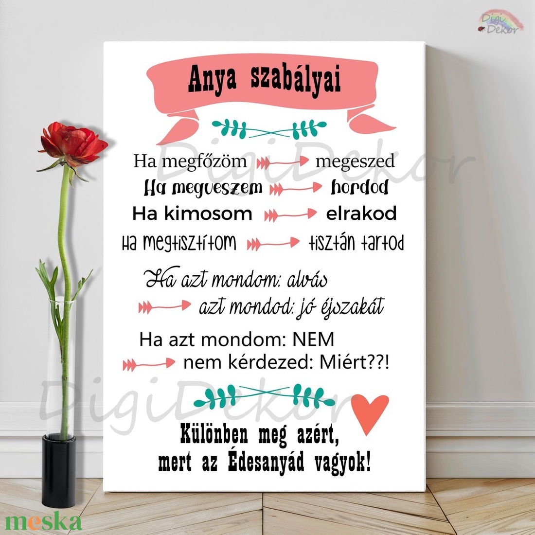 A4-es, A3-as táblakép, falikép. Anya szabályai. Vicces motivációs tábla gyerekszobába. - otthon & életmód - dekoráció - fali és függő dekoráció - falra akasztható dekor - Meska.hu A4-es, A3-as táblakép, falikép. Anya szabályai. Vicces motivációs tábla gyerekszobába. - otthon & életmód - dekoráció - fali és függő dekoráció - falra akasztható dekor - Meska.hu