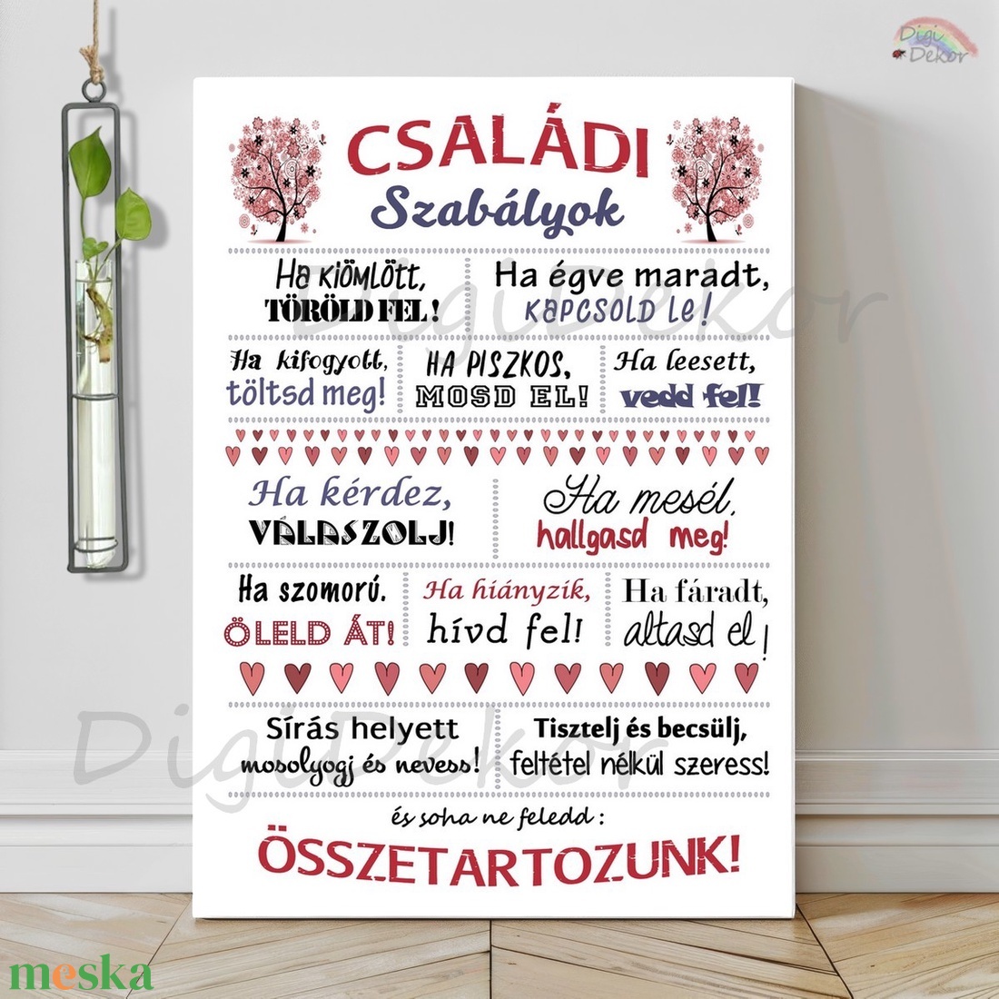 Családi Szabályok táblakép A4-es vagy A3-as méretben. Házirend falikép. - otthon & életmód - dekoráció - fali és függő dekoráció - falra akasztható dekor - Meska.hu Családi Szabályok táblakép A4-es vagy A3-as méretben. Házirend falikép. - otthon & életmód - dekoráció - fali és függő dekoráció - falra akasztható dekor - Meska.hu
