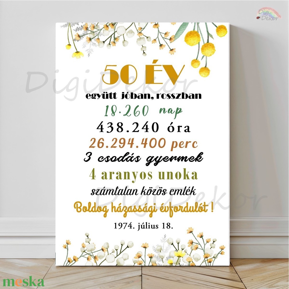 Évfordulós ajándék táblakép. Egyedi szerkesztésű poszter aranylakodalomra. - otthon & életmód - dekoráció - kép & falikép - poszter - Meska.hu Évfordulós ajándék táblakép. Egyedi szerkesztésű poszter aranylakodalomra. - otthon & életmód - dekoráció - kép & falikép - poszter - Meska.hu