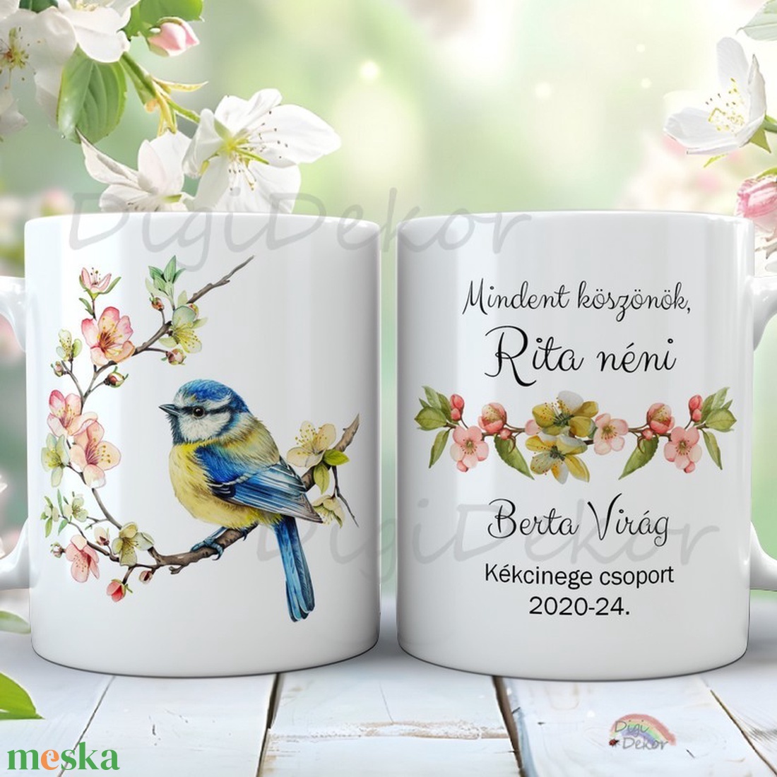 Madárkás, tavaszi virágos ballagási bögre névre szólóan. - otthon & életmód - konyhafelszerelés, tálalás - tálalás - bögre & csésze - Meska.hu Madárkás, tavaszi virágos ballagási bögre névre szólóan. - otthon & életmód - konyhafelszerelés, tálalás - tálalás - bögre & csésze - Meska.hu
