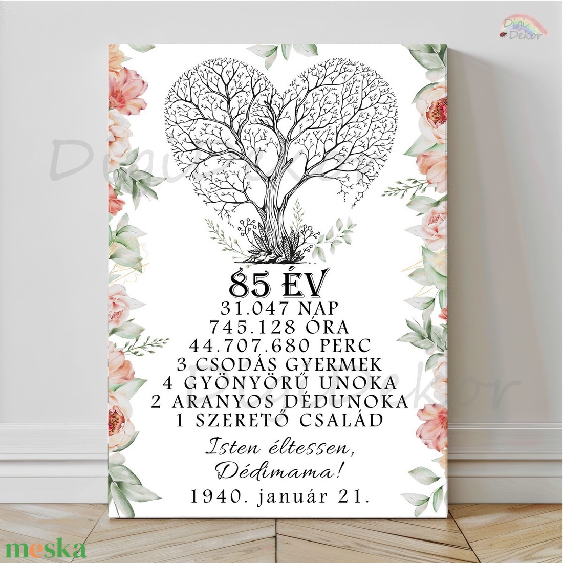 Életfás születésnapi táblakép virágos díszítéssel. - otthon & életmód - dekoráció - kép & falikép - poszter - Meska.hu Életfás születésnapi táblakép virágos díszítéssel. - otthon & életmód - dekoráció - kép & falikép - poszter - Meska.hu