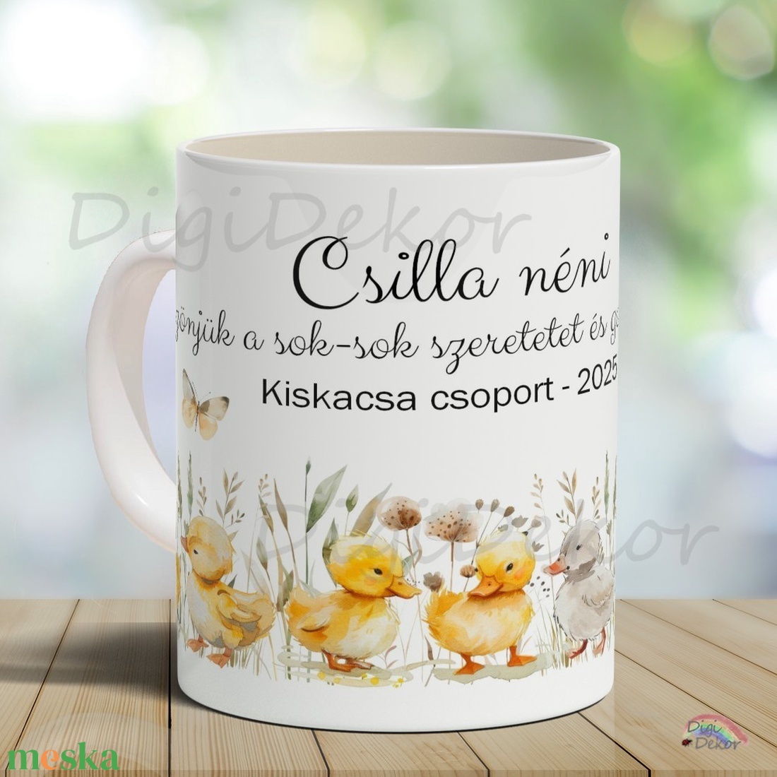 Kiskacsás bögre tanítónak, dadusnak, óvónőnek. Búcsúajándék személyes felirattal, névvel. - otthon & életmód - konyhafelszerelés, tálalás - tálalás - bögre & csésze - Meska.hu Kiskacsás bögre tanítónak, dadusnak, óvónőnek. Búcsúajándék személyes felirattal, névvel. - otthon & életmód - konyhafelszerelés, tálalás - tálalás - bögre & csésze - Meska.hu