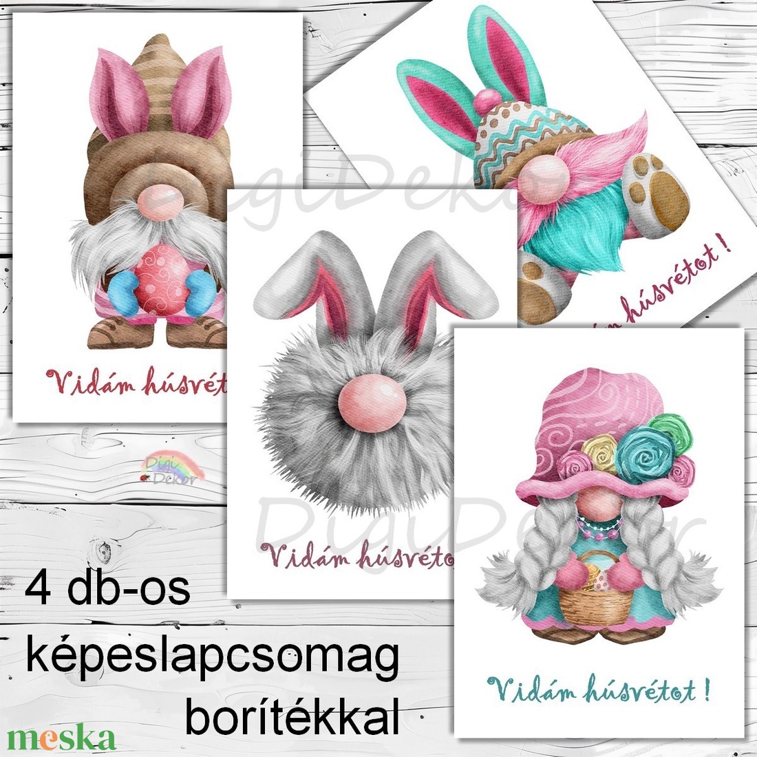 Vicces húsvéti képeslapok manókkal. 4 darabos csomag borítékokkal. Manós üdvözlőlapok. - otthon & életmód - papír, írószer - ajándékozás kellékei - képeslap, üdvözlőlap - Meska.hu Vicces húsvéti képeslapok manókkal. 4 darabos csomag borítékokkal. Manós üdvözlőlapok. - otthon & életmód - papír, írószer - ajándékozás kellékei - képeslap, üdvözlőlap - Meska.hu