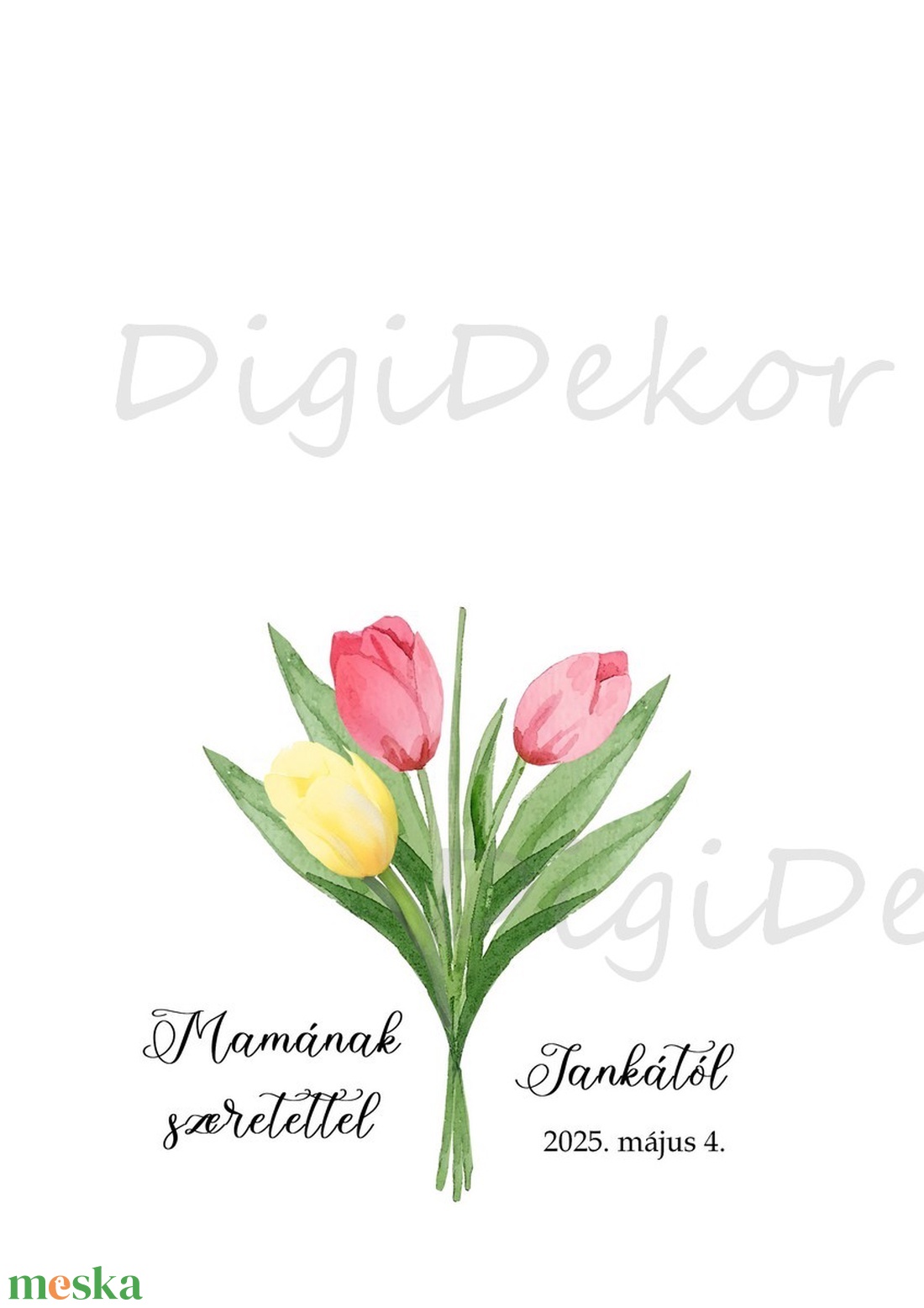 Kézlenyomatos ajándék anyák napjára. Tulipáncsokor egyedi felirattal. - otthon & életmód - dekoráció - kép & falikép - poszter - Meska.hu Kézlenyomatos ajándék anyák napjára. Tulipáncsokor egyedi felirattal. - otthon & életmód - dekoráció - kép & falikép - poszter - Meska.hu