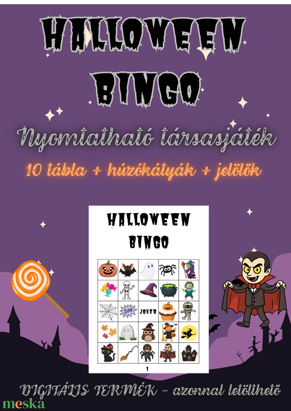 Halloweeni Játékcsomag - 3az1ben - játék & sport - táblajáték és kártyajáték - társasjátékok - Meska.hu Halloweeni Játékcsomag - 3az1ben - játék & sport - táblajáték és kártyajáték - társasjátékok - Meska.hu