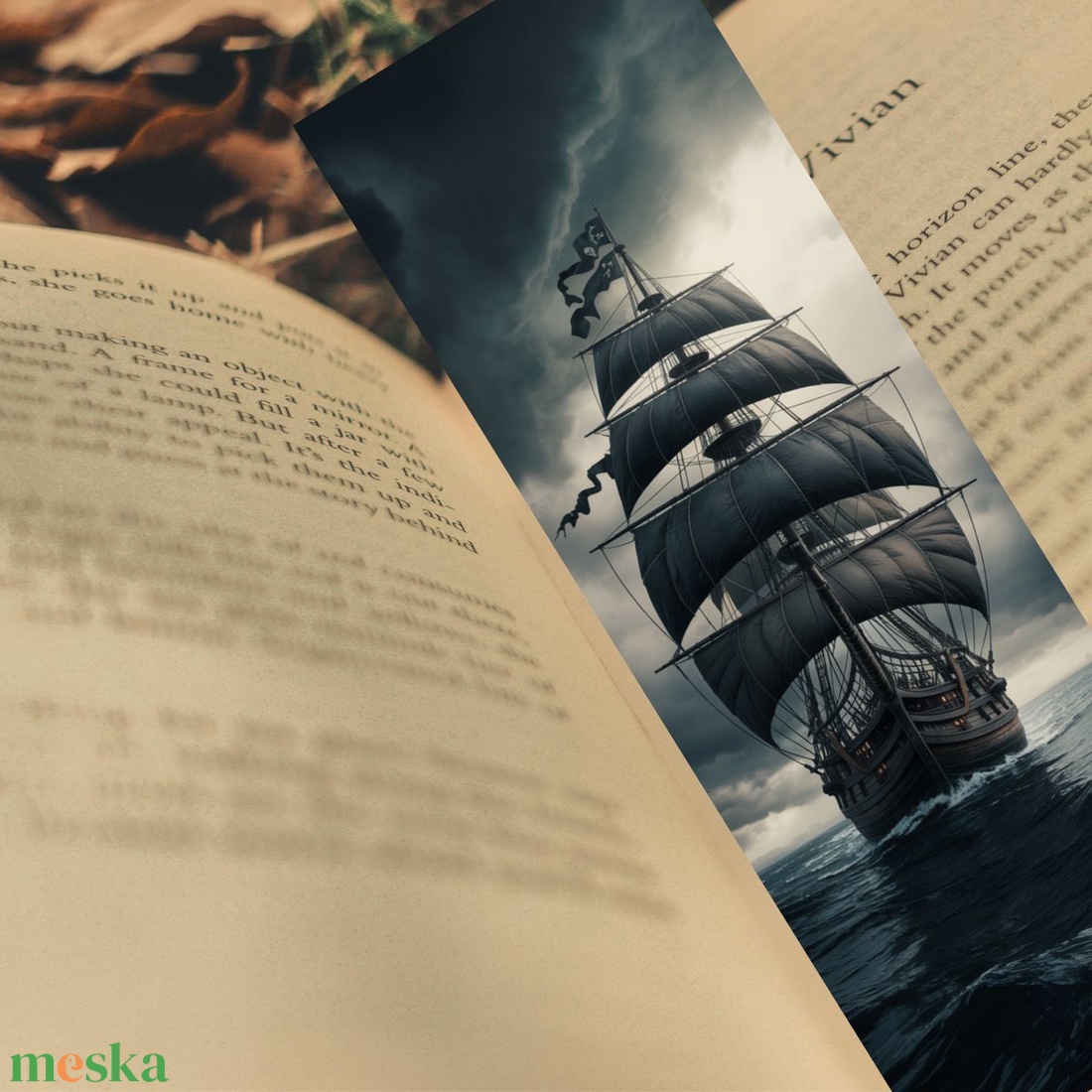 4 db viharos digitális könyvjelző  - PDF letöltés - művészet - grafika & illusztráció - digitális - Meska.hu
