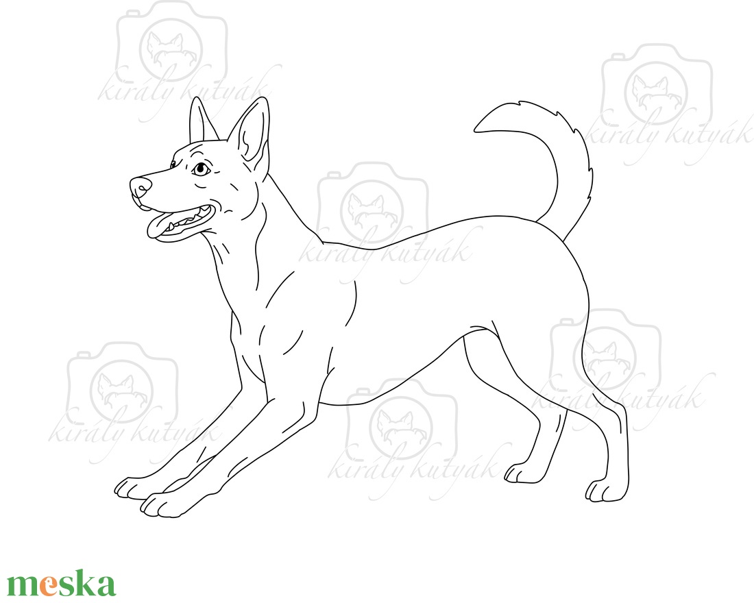 Digitális Oktatási Line Art Illusztráció Csomag - művészet - grafika & illusztráció - digitális - Meska.hu