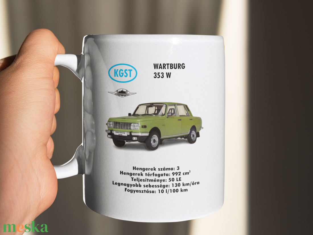 Egyedi, autóskártya mintás bögre - otthon & életmód - konyhafelszerelés, tálalás - tálalás - bögre & csésze - Meska.hu