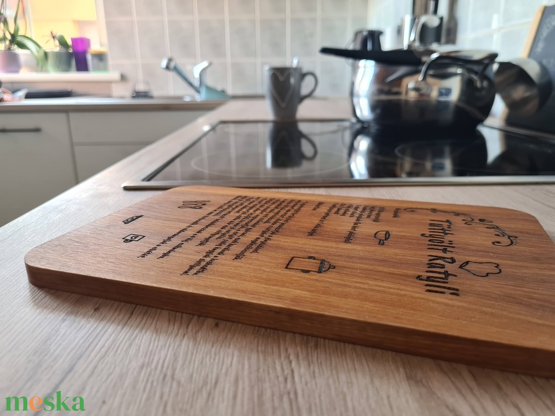 Vágódeszka, Tüttyölt ratyli recept - otthon & életmód - konyhafelszerelés, tálalás - sütés, főzés - vágódeszka - Meska.hu Vágódeszka, Tüttyölt ratyli recept - otthon & életmód - konyhafelszerelés, tálalás - sütés, főzés - vágódeszka - Meska.hu
