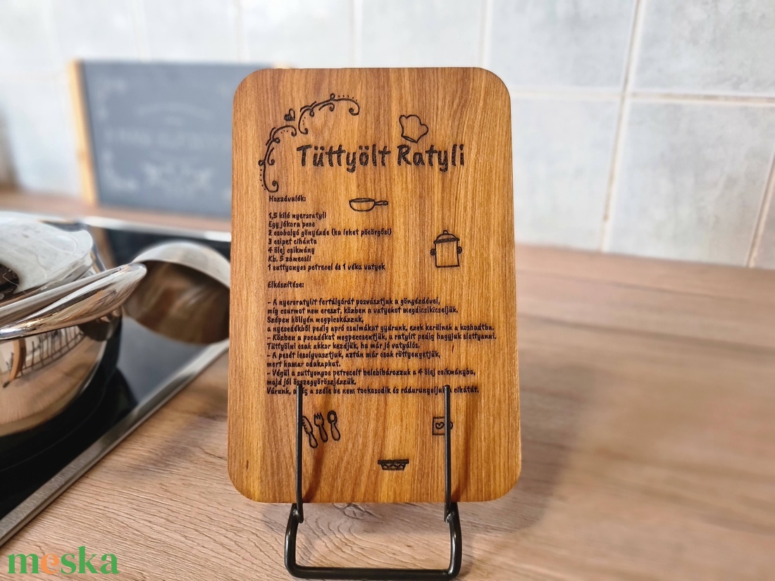 Vágódeszka, Tüttyölt ratyli recept - otthon & életmód - konyhafelszerelés, tálalás - sütés, főzés - vágódeszka - Meska.hu Vágódeszka, Tüttyölt ratyli recept - otthon & életmód - konyhafelszerelés, tálalás - sütés, főzés - vágódeszka - Meska.hu