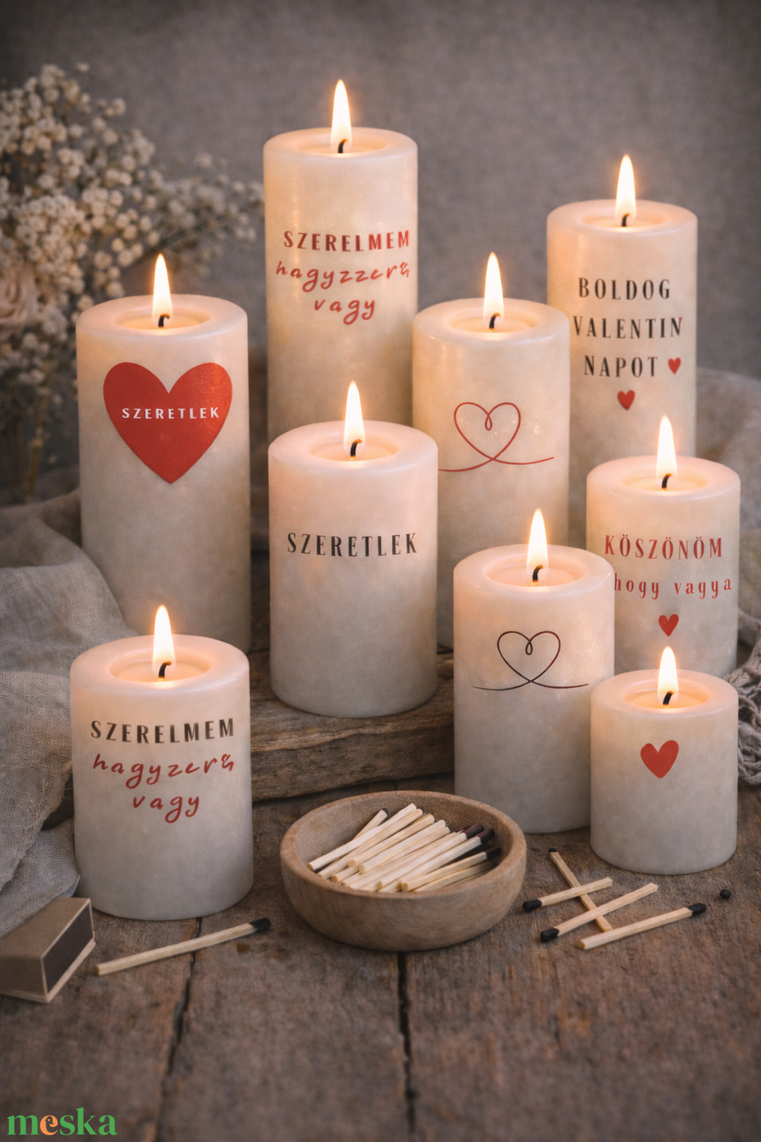 Valentin napi feliratgyűjtemény piros -fekete� nyomtatható PDF A4 méretben (matrica, waterslide, dekor) - művészet - grafika & illusztráció - digitális - Meska.hu