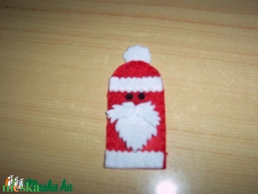 Télapó ujjbáb  - játék & sport - bábok - ujjbáb - Meska.hu