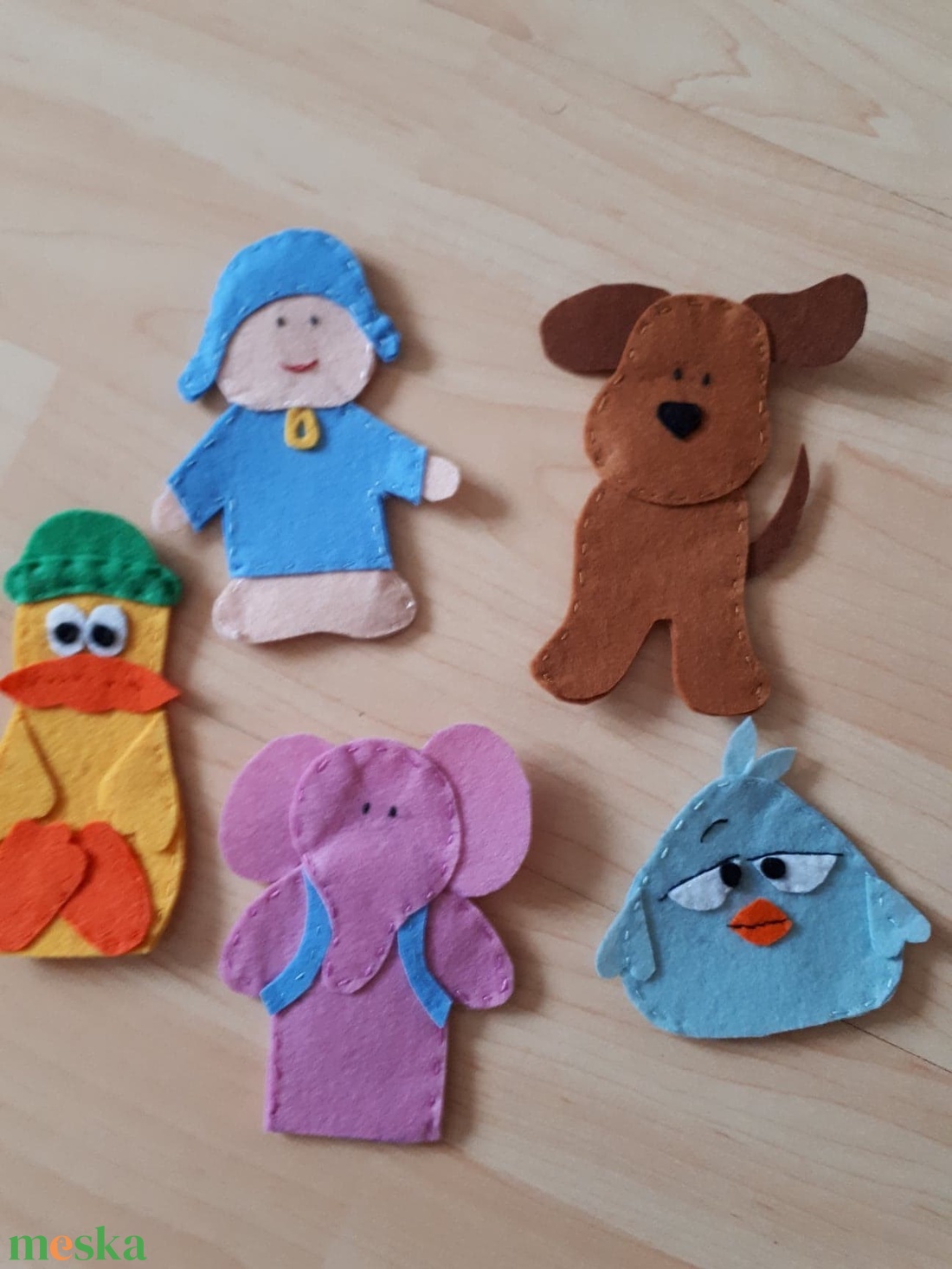 Pocoyo és barátai ujjbábkészlet - játék & sport - bábok - ujjbáb - Meska.hu Pocoyo és barátai ujjbábkészlet - játék & sport - bábok - ujjbáb - Meska.hu