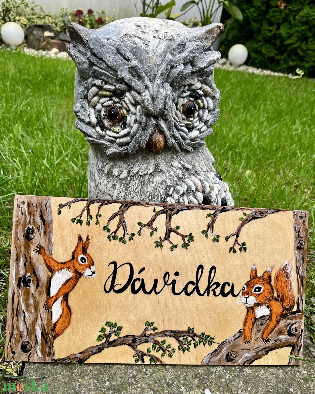 Névtábla ajt�ra, falra - otthon & életmód - Meska.hu