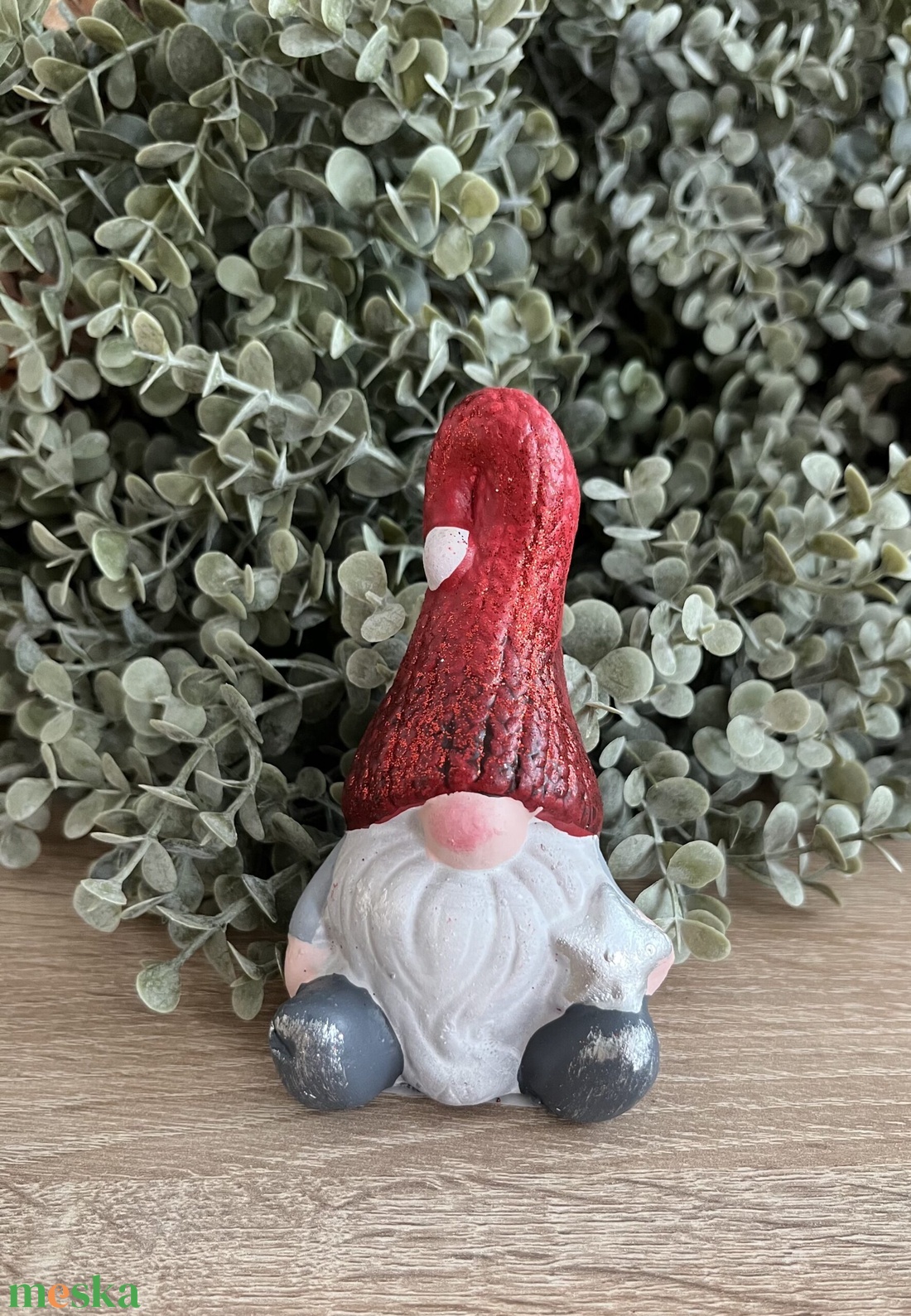 Kerámia manó - karácsony - karácsonyi lakásdekoráció - karácsonyi manók, figurák - Meska.hu