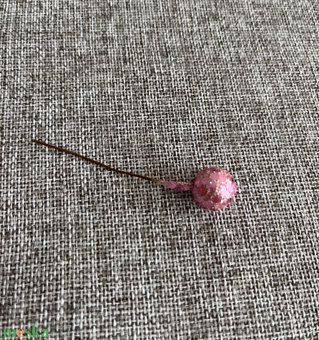 Csillogós beszúró - kellékek & szerszámok - dekorációs kellékek - üveggömb pick - Meska.hu